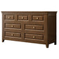 Traditional Dresser Solid Wood Storage Chest with 4/6/7 Drawers 7 Clearhalo 'Bedroom Furniture' 'Dressers & Chests' 'dressers_chests' 'furn' 'furn_dressers_chests' 'Furniture' 6036684
