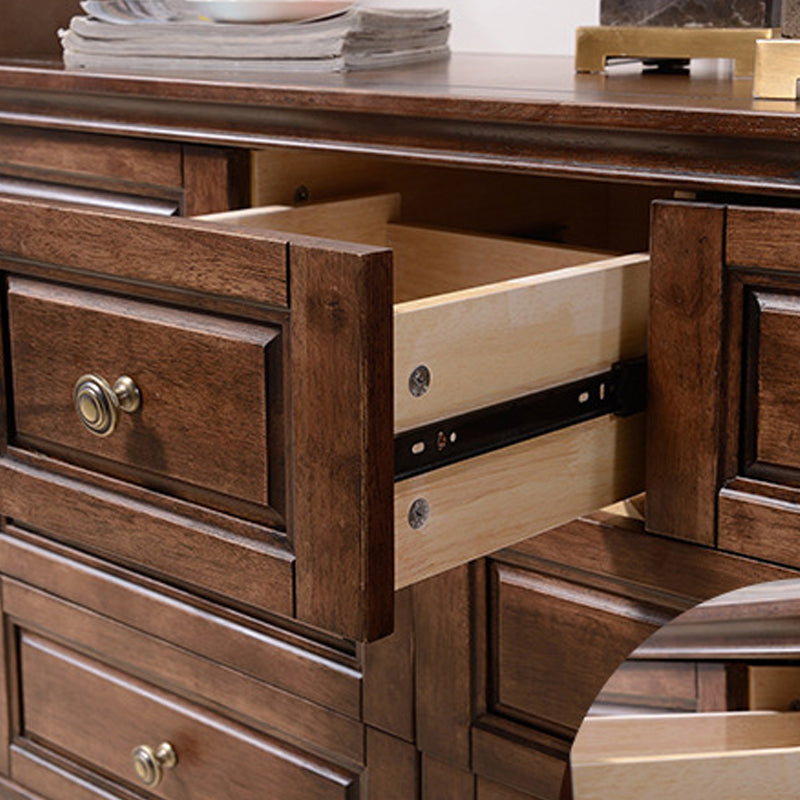Traditional Dresser Solid Wood Storage Chest with 4/6/7 Drawers Clearhalo 'Bedroom Furniture' 'Dressers & Chests' 'dressers_chests' 'furn' 'furn_dressers_chests' 'Furniture' 6036690