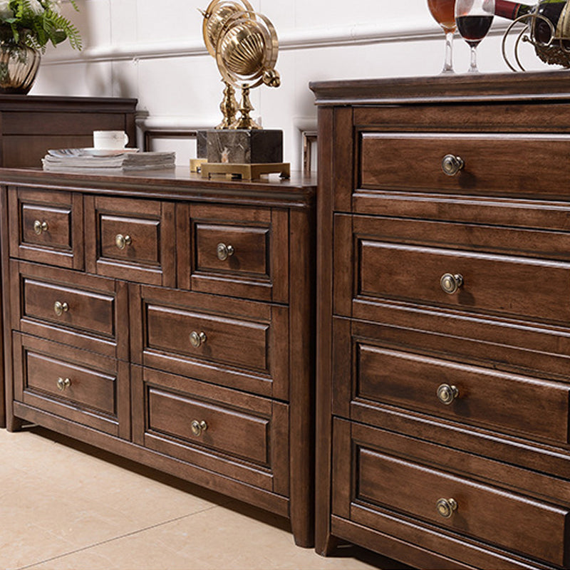Traditional Dresser Solid Wood Storage Chest with 4/6/7 Drawers Clearhalo 'Bedroom Furniture' 'Dressers & Chests' 'dressers_chests' 'furn' 'furn_dressers_chests' 'Furniture' 6036691