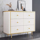 Glam Stone Bedroom Chest White 15" Wide Storage Chest with Drawers Clearhalo 'Bedroom Furniture' 'Dressers & Chests' 'dressers_chests' 'furn' 'furn_dressers_chests' 'Furniture' 6036729