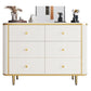 Glam Stone Bedroom Chest White 15" Wide Storage Chest with Drawers White 6 Clearhalo 'Bedroom Furniture' 'Dressers & Chests' 'dressers_chests' 'furn' 'furn_dressers_chests' 'Furniture' 6036731