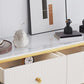 Glam Stone Bedroom Chest White 15" Wide Storage Chest with Drawers Clearhalo 'Bedroom Furniture' 'Dressers & Chests' 'dressers_chests' 'furn' 'furn_dressers_chests' 'Furniture' 6036742
