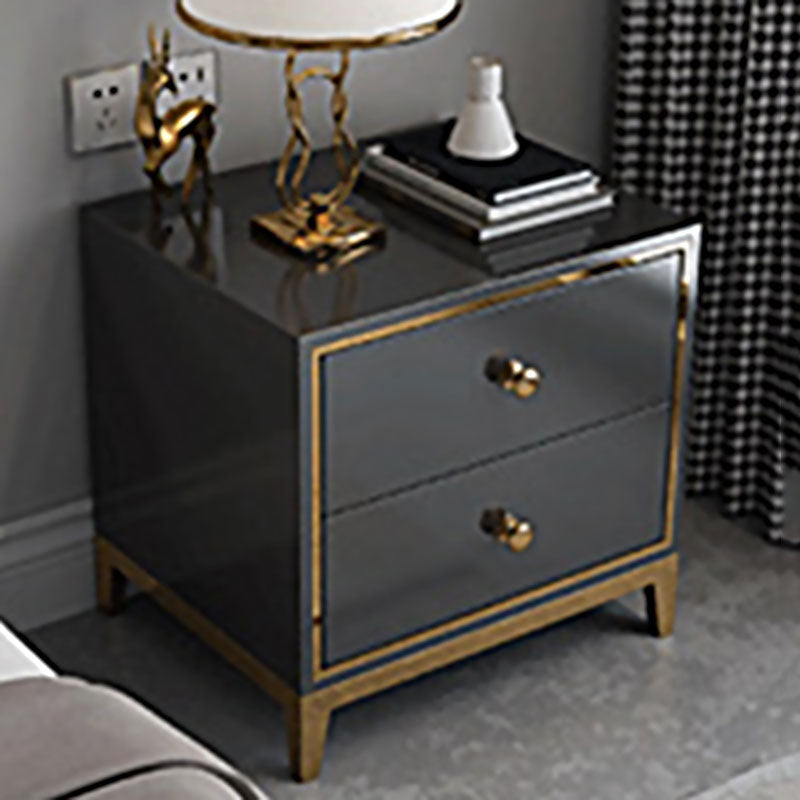 Slaapkamer glamour houten opbergkist verticale borst met laden