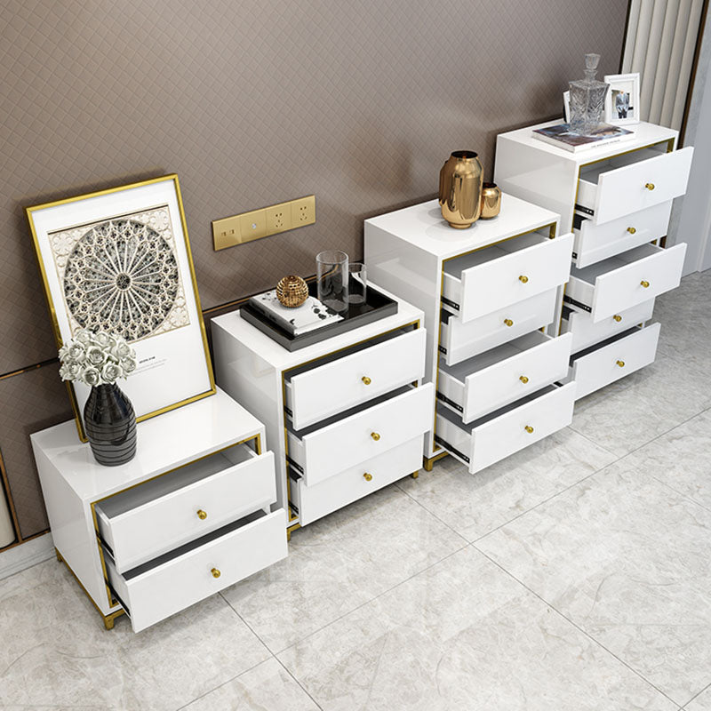 15,6-inch W Glam-dressoir vervaardigd houten opbergkast met 2/3/4/5 laden