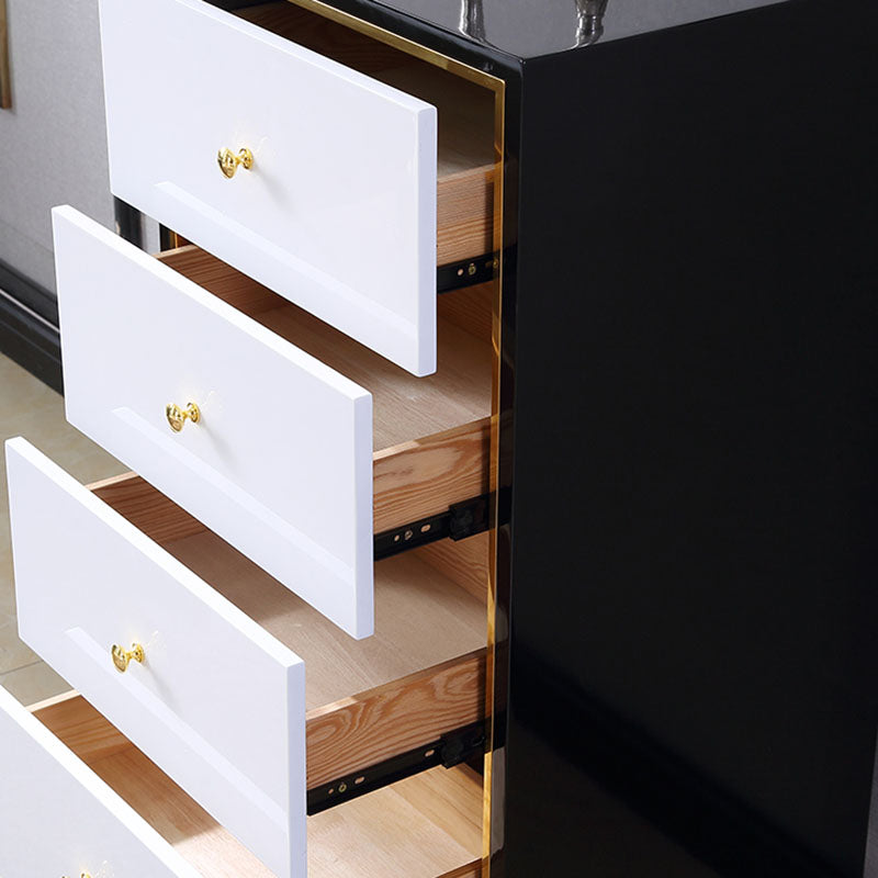 15,6-inch W Glam-dressoir vervaardigd houten opbergkast met 2/3/4/5 laden