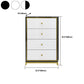 15,6-inch W Glam-dressoir vervaardigd houten opbergkast met 2/3/4/5 laden