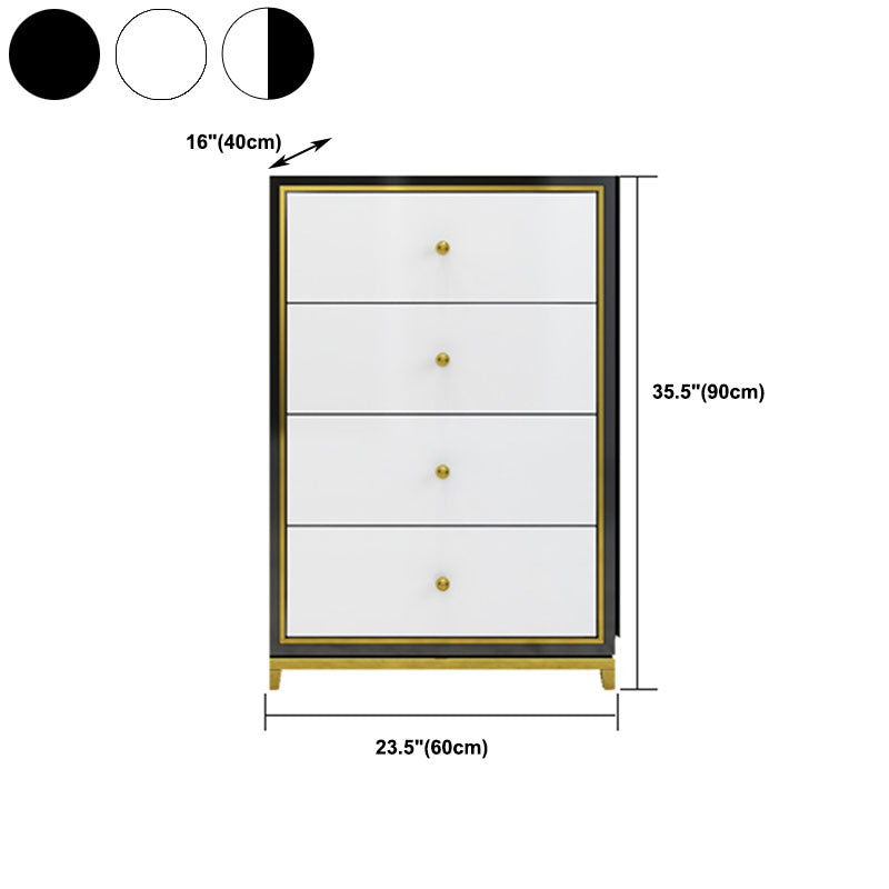 15,6-inch W Glam-dressoir vervaardigd houten opbergkast met 2/3/4/5 laden