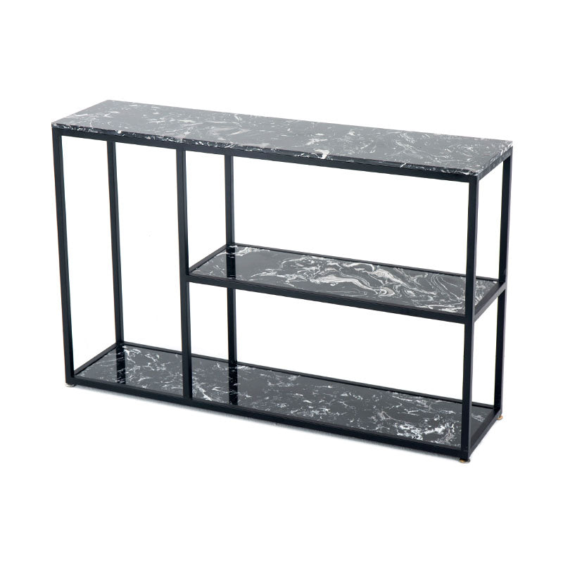 12 "W Modern Marble Console Table Accento resistente al pavimento Resistente Tavolo per Hall