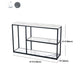 12 "W Modern Marble Console Table Accento resistente al pavimento Resistente Tavolo per Hall