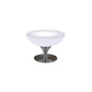 Polyethylene Round Table Industrial Style Restaurant Nightclub Lighting Bar Table 31.4"L x 31.4"W x 22"H Without Chairs Clearhalo 'Bar Furniture' 'Bar Tables' 'bar_tables' 'furn' 'furn_bar_tables' 'Furniture' 'Kitchen & Dining Furniture' 6037180