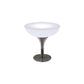 Polyethylene Round Table Industrial Style Restaurant Nightclub Lighting Bar Table 31.4"L x 31.4"W x 29.9"H Without Chairs Clearhalo 'Bar Furniture' 'Bar Tables' 'bar_tables' 'furn' 'furn_bar_tables' 'Furniture' 'Kitchen & Dining Furniture' 6037184