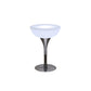Polyethylene Round Table Industrial Style Restaurant Nightclub Lighting Bar Table 23.6"L x 23.6"W x 37.8"H Without Chairs Clearhalo 'Bar Furniture' 'Bar Tables' 'bar_tables' 'furn' 'furn_bar_tables' 'Furniture' 'Kitchen & Dining Furniture' 6037186