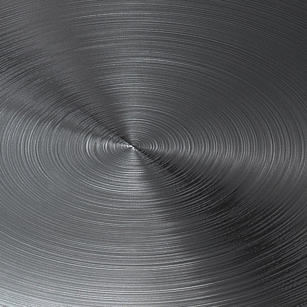 Mesa de comedor redonda de metal con altura de mostrador en mesa de mostrador industrial de acero