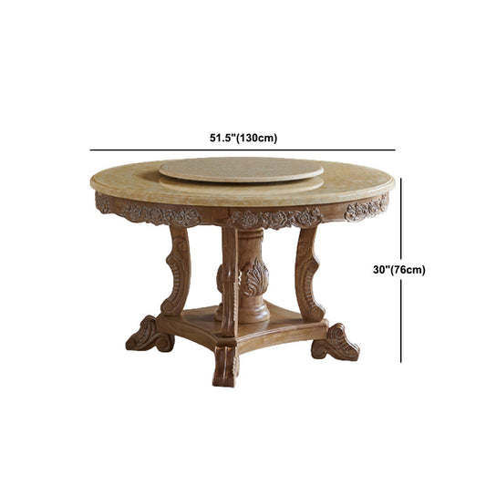 Victoria Round Table Set 1/2/5 Pieces Dining Set for Home Use Clearhalo 'Dining Room Sets' 'Dining Tables & Seating' 'dining_room_set' 'furn' 'furn_dining_room_set' 'Furniture' 'Kitchen & Dining Furniture' 6037657