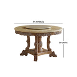 Victoria Round Table Set 1/2/5 Pieces Dining Set for Home Use Clearhalo 'Dining Room Sets' 'Dining Tables & Seating' 'dining_room_set' 'furn' 'furn_dining_room_set' 'Furniture' 'Kitchen & Dining Furniture' 6037657