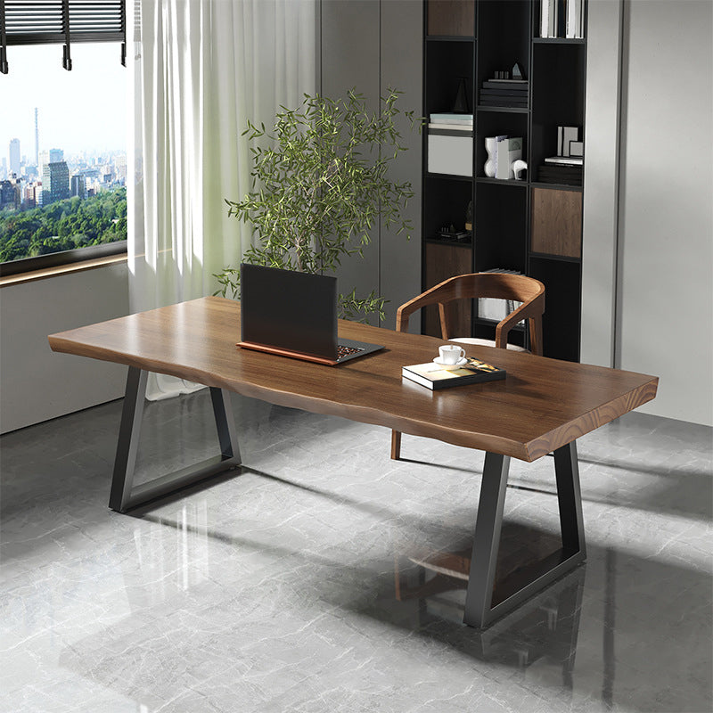 Mesa de comedor de madera sólida de 1/2 piezas de 1/2 piezas para uso en el hogar