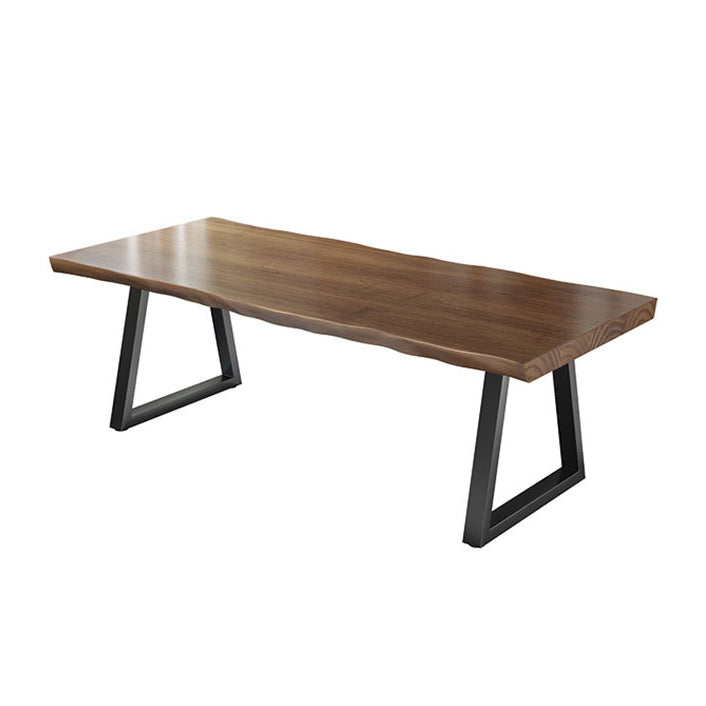 Mesa de comedor de madera sólida de 1/2 piezas de 1/2 piezas para uso en el hogar