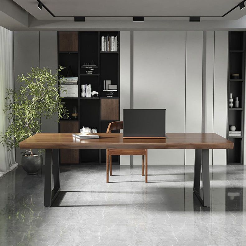 Mesa de comedor de madera sólida de 1/2 piezas de 1/2 piezas para uso en el hogar