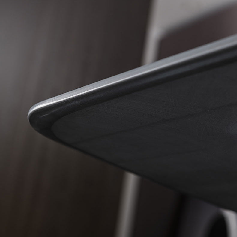 Modern Style Rectangle Stone Table Set 1/2/7 Pieces Dining Set for Kitchen