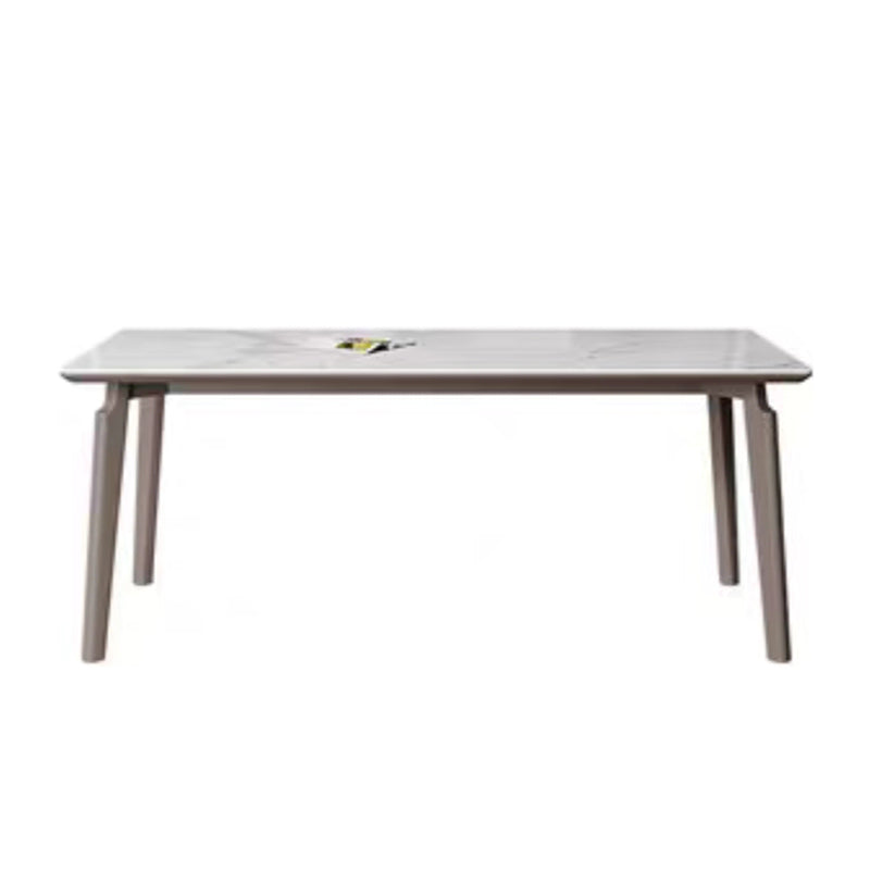 Modern 1/4/5/6 stuks rechthoek Dinerset Sintered Stone Top Dinette Table Set