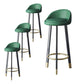 Contemporary Home Swivel Stool Matte Finish Upholstered Bar Stools