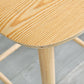 Modern Rubberwood Bar Stool Low Back Counter Height Bar Stool