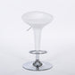 Tabouret de comptoir arrière en plastique en plastique en plastique en plastique avec repose-pieds pour barre