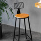 1/2/3-teiliges Bartisch-Set aus massivem Holz im industriellen Stil, rundes Theken-Set