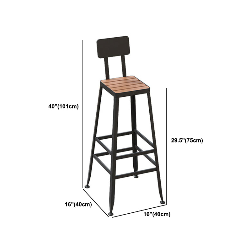 Juego de mesa de bar marrón industrial, mesa de mostrador de madera de 1/2/5 piezas para interior