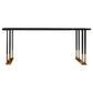 Glam Style Rectangle Bar Table Set 1/2/5 Pieces Solid Wood Counter Table Clearhalo 'Bar Furniture' 'furn' 'furn_home_bar_bar_sets' 'Furniture' 'Home Bars & Bar Sets' 'home_bar_bar_sets' 'Kitchen & Dining Furniture' 6039411