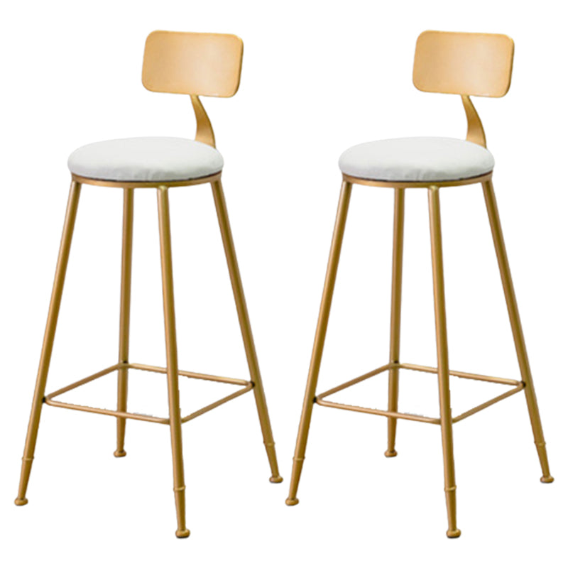 Glam Style Rectangle Bar Table Set 1/2/5 Pieces Solid Wood Counter Table White 30"H Stools (Set of 2) Clearhalo 'Bar Furniture' 'furn' 'furn_home_bar_bar_sets' 'Furniture' 'Home Bars & Bar Sets' 'home_bar_bar_sets' 'Kitchen & Dining Furniture' 6039414