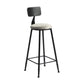 Industrial Stone Bar Table Set 1/3 Pieces Round Counter Table Set for Indoor Black 30"H Stool (Single) Clearhalo 'Bar Furniture' 'furn' 'furn_home_bar_bar_sets' 'Furniture' 'Home Bars & Bar Sets' 'home_bar_bar_sets' 'Kitchen & Dining Furniture' 6039456