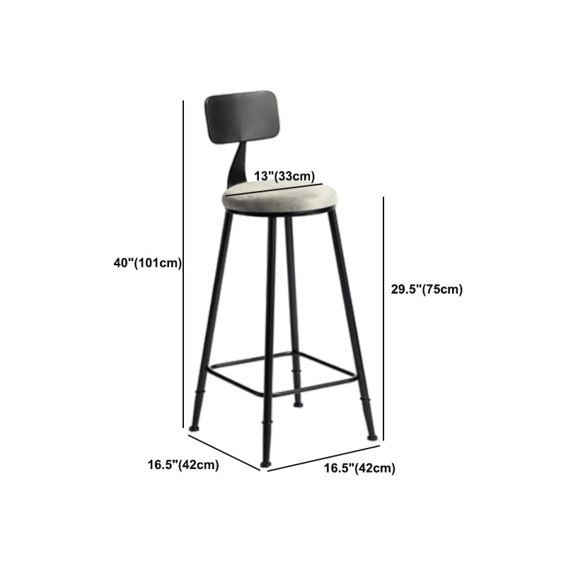 Industrial Stone Bar Table Set 1/3 Pieces Round Counter Table Set for Indoor Clearhalo 'Bar Furniture' 'furn' 'furn_home_bar_bar_sets' 'Furniture' 'Home Bars & Bar Sets' 'home_bar_bar_sets' 'Kitchen & Dining Furniture' 6039468