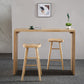 Full Natural Bar Table Set Contemporary 1/2/3 Pieces Rectangular Pub Table Set