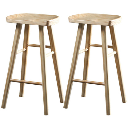 Full Natural Bar Table Set Contemporary 1/2/3 Pieces Rectangular Pub Table Set