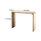 Full Natural Bar Table Set Contemporary 1/2/3 Pieces Rectangular Pub Table Set
