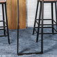 Solid Wood Modern Pub Table Set for Home Metal 1/3 Piece Bar Set Clearhalo 'Bar Furniture' 'furn' 'furn_home_bar_bar_sets' 'Furniture' 'Home Bars & Bar Sets' 'home_bar_bar_sets' 'Kitchen & Dining Furniture' 6039564