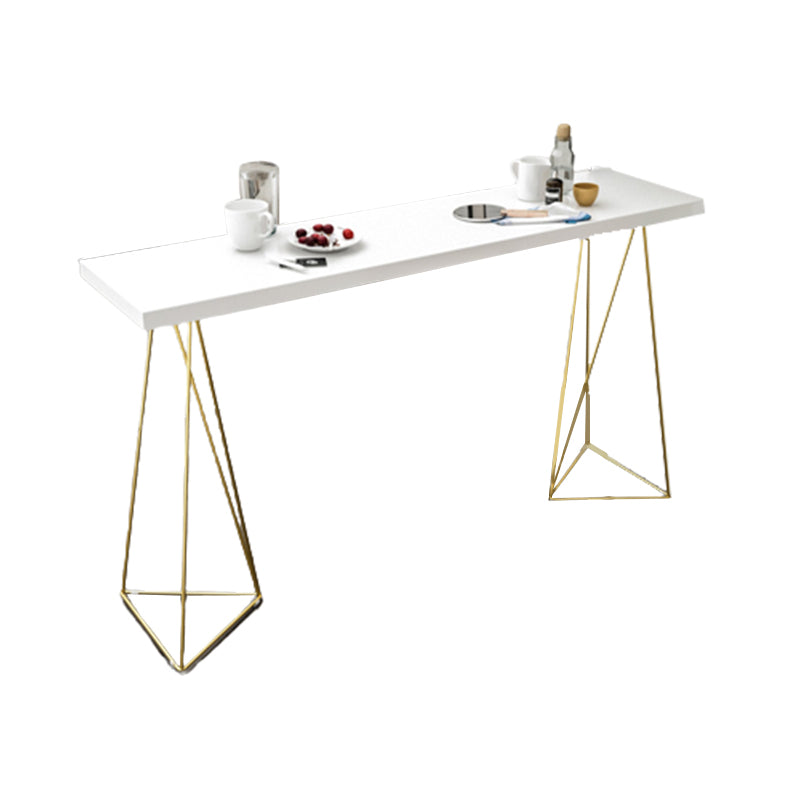 Glam-Pub-Tischset mit Metallrahmen und Holzplatte, 1/2/3-teiliges Bar-Set mit mattem Finish für zu Hause
