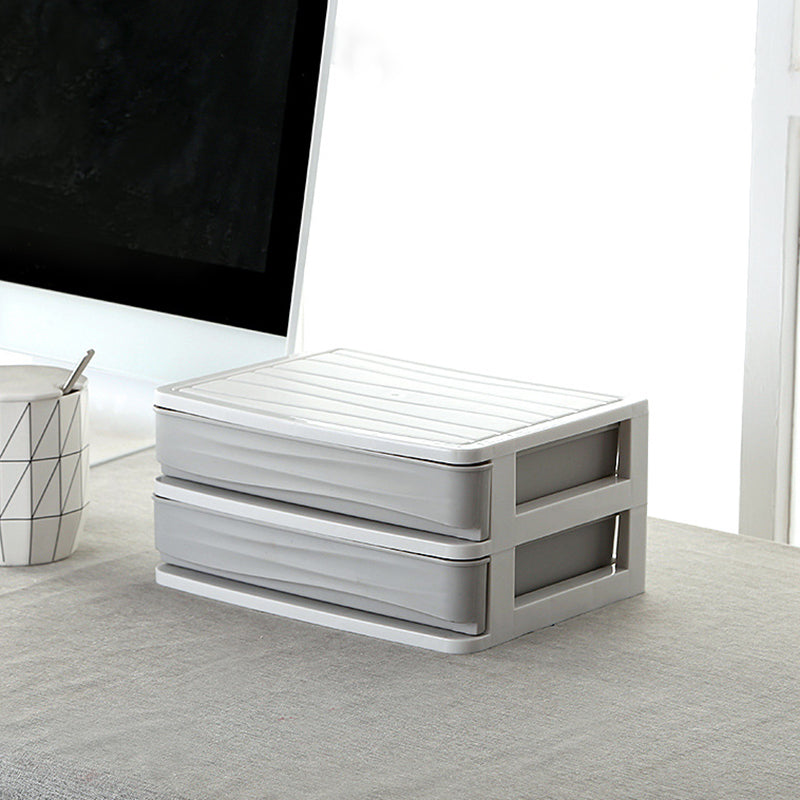 引き出しを備えた現代のプラスチックキャビネットオフィス用の垂直ファイリングキャビネット