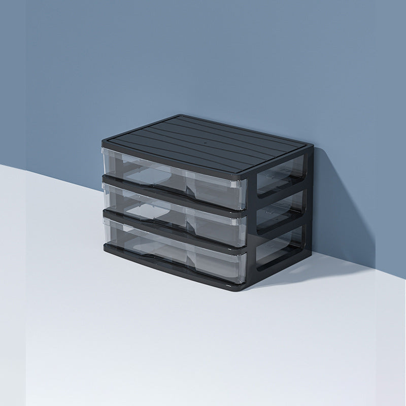 Mobile moderno in plastica con cassetti mobile per archivio verticale per ufficio