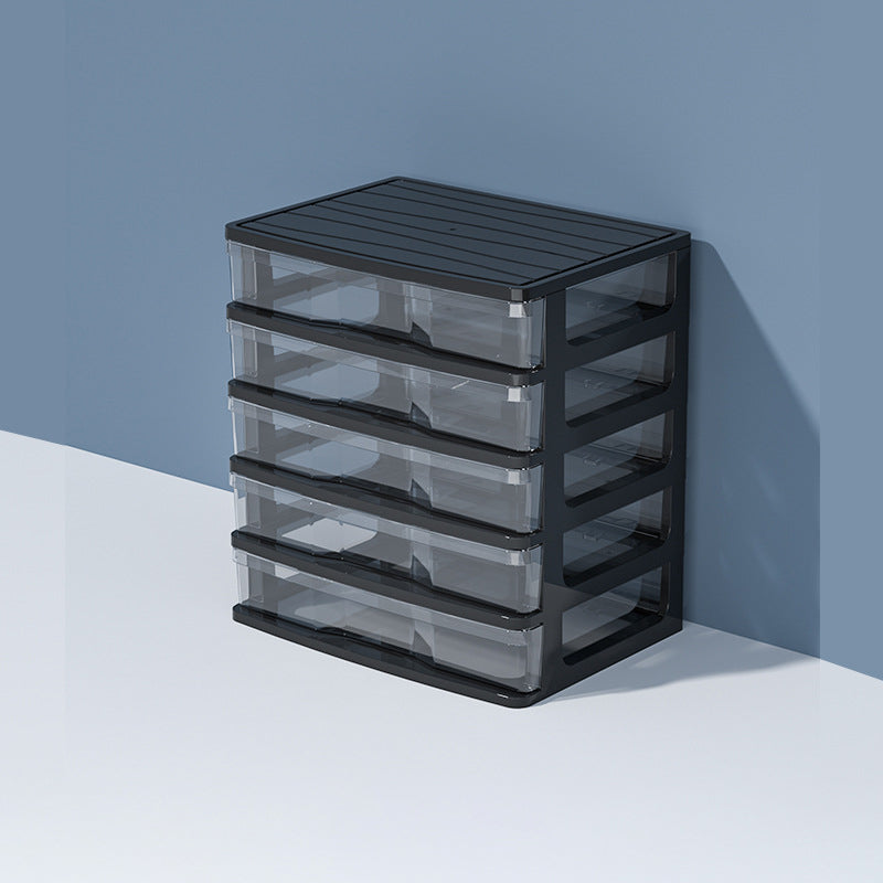 Mobile moderno in plastica con cassetti mobile per archivio verticale per ufficio