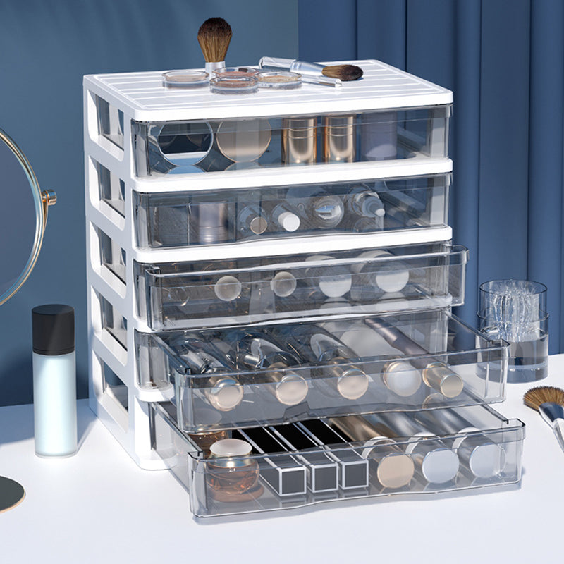 Mobile moderno in plastica con cassetti mobile per archivio verticale per ufficio