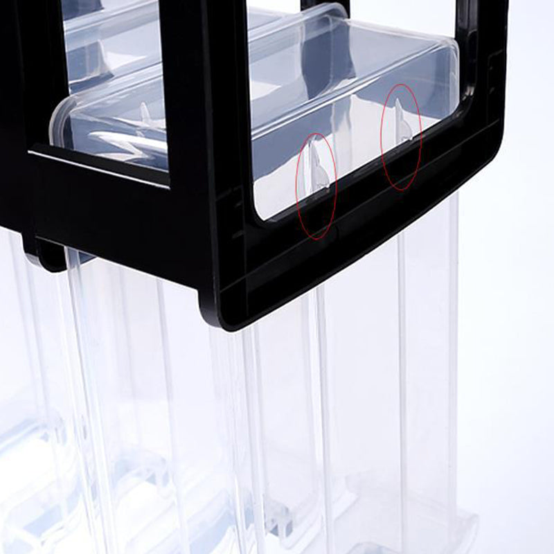 Plastic File Cabinet Vertical Home or Office File Cabinet with Drawers Clearhalo 'Filing Cabinets' 'filling_cabinets' 'furn' 'furn_filling_cabinets' 'Furniture' 'Office Furniture' 6040334