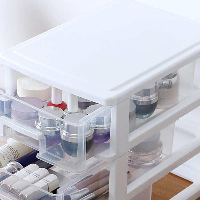 Plastic File Cabinet Vertical Home or Office File Cabinet with Drawers Clearhalo 'Filing Cabinets' 'filling_cabinets' 'furn' 'furn_filling_cabinets' 'Furniture' 'Office Furniture' 6040337