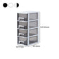 Plastic File Cabinet Vertical Home or Office File Cabinet with Drawers Clearhalo 'Filing Cabinets' 'filling_cabinets' 'furn' 'furn_filling_cabinets' 'Furniture' 'Office Furniture' 6040352