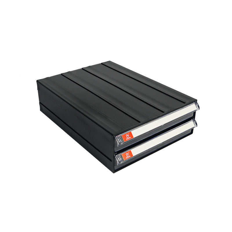 Archivo moderno de gabinete de plástico con cajones para el hogar u oficina