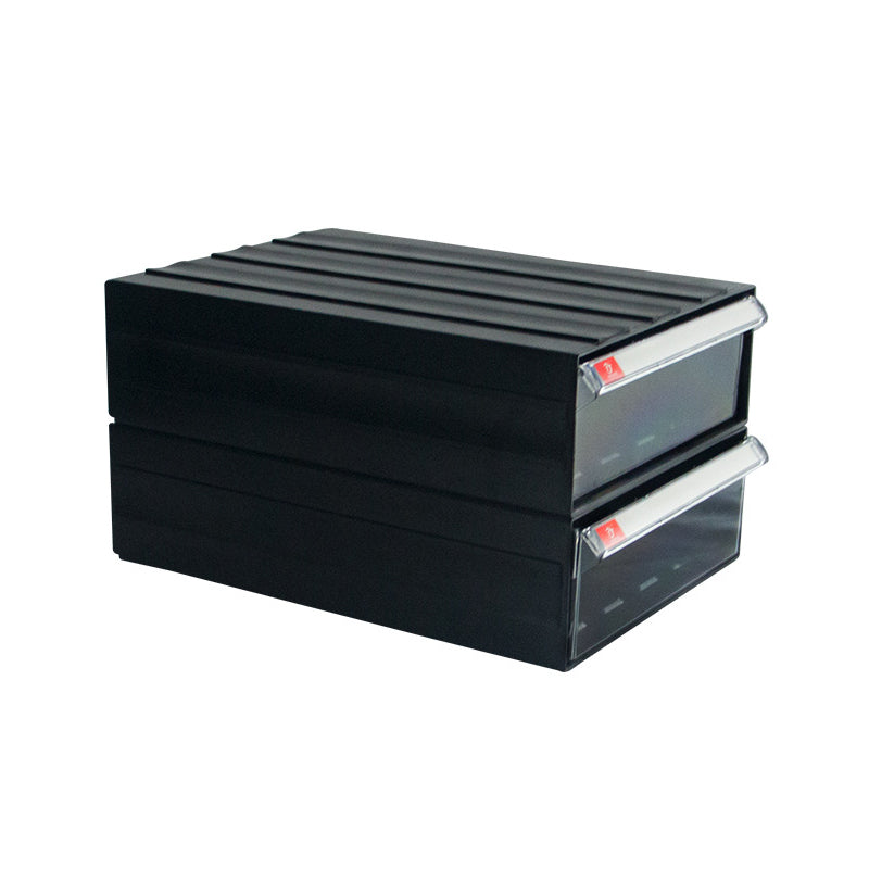 Archivo moderno de gabinete de plástico con cajones para el hogar u oficina