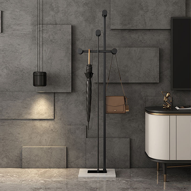 Glam metallic Hall Tree Hooks Design Rack voor woonkamer