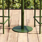 Contemporary Metal Round Bar Table Outdoor Pedestal Bar Dining Table Clearhalo 'Bar Furniture' 'Bar Tables' 'bar_tables' 'furn' 'furn_bar_tables' 'Furniture' 'Kitchen & Dining Furniture' 6040963