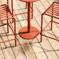 Pedestal Round Bar Dining Table Metal Fixed Pub Table for Outdoor Clearhalo 'Bar Furniture' 'Bar Tables' 'bar_tables' 'furn' 'furn_bar_tables' 'Furniture' 'Kitchen & Dining Furniture' 6041043